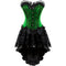 Renaissance Corsets Halloween Victorian Vampire Costumes Set