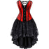 Renaissance Corsets Halloween Victorian Vampire Costumes Set