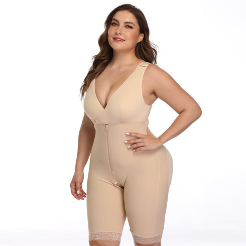 Women Slimming Bodysuit Underwear Butt Lifter Plus Size Full Body Shaper