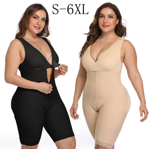 Women Slimming Bodysuit Underwear Butt Lifter Plus Size Full Body Shaper