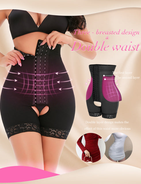 Faja Shapewear Control Panties Butt Lifters Shorts Snatched Body Shaper Girdles