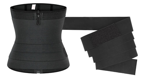 Waist Trainer for Women for Weight Loss Underbust Cinch Body Shaper Slimming Trimmer Belt