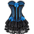 Corset Skirt Renaissance Corset Dress for Women Burlesque Corsets Costumes