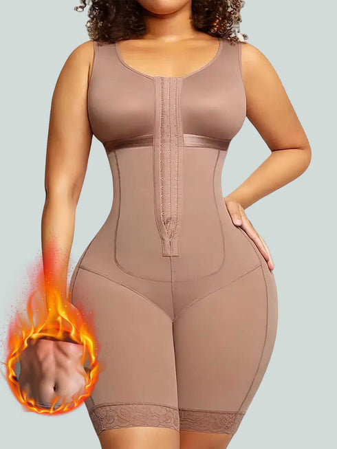 Women's Fajas Colombianas Tummy Control Shapewear Postpartum Butt Lifter Bodysuit