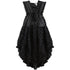 Machinery Steampunk Corset Womens Party Costume Skirt Set