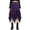 Womens Renaissance Skirt Asymmetrical Flowy Goth Skirt