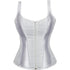 Fashion Women Waist Cincher Overbust Brocade Vest Corset