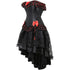 Renaissance Corsets Halloween Victorian Vampire Costumes Set