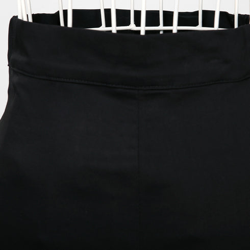 Women's Steampunk Gothic Clothing Vintage Cotton Black Lace Skirts