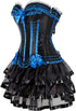 Corset Skirt Renaissance Corset Dress for Women Burlesque Corsets Costumes