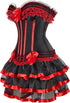 Corset Skirt Renaissance Corset Dress for Women Burlesque Corsets Costumes