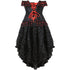 Renaissance Corsets Halloween Victorian Vampire Costumes Set