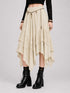 Womens Renaissance Skirt Asymmetrical Flowy Goth Skirt