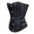 Women Faux Leather Steampunk Carnival Party Bustiers Corset Top