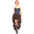 Women Steampunk Gothic Dance Costume Skirt
