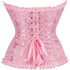 Women's Corset Bustier Top Sexy Lingerie Sets Black Red Overbust