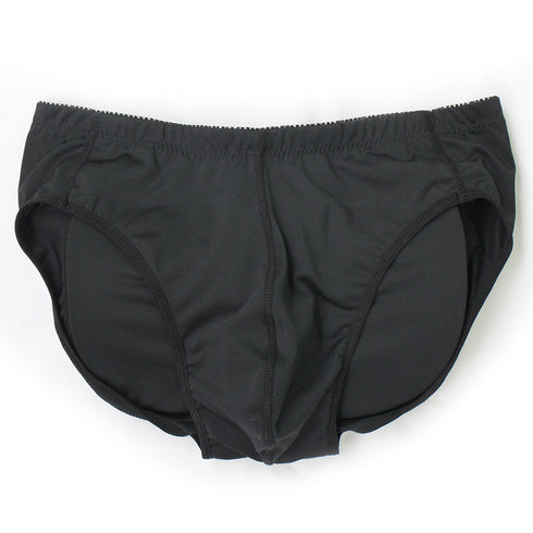 Men's Padded Hip-up Brief Traceless Butt Lifting Booster Fake Butt Skinny Panties