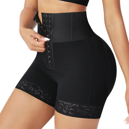 Body Shaper for Women Butt Lifting Shapewear Tummy Control Panties with Hook Zipper Closure