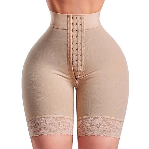 Body Shaper for Women Butt Lifting Shapewear Tummy Control Panties with Hook Zipper Closure