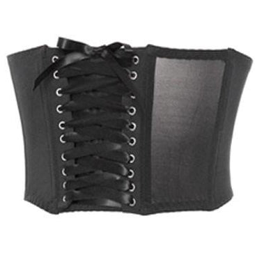 Best Satin Mini Underbust Black Corset