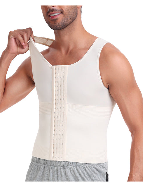 Body Shaper Compression Shirt for Men Faja Camisilla de Hombres