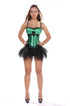 Bowknot Trim Sexy Removable Spaghetti Strap Overbust Corset