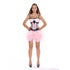 Bowknot Trim Sexy Removable Spaghetti Strap Overbust Corset