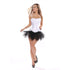 Bowknot Trim Sexy Removable Spaghetti Strap Overbust Corset