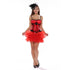 Bowknot Trim Sexy Removable Spaghetti Strap Overbust Corset