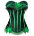 Classic Fashion Trim Pattern Bow Lace Overbust Corset