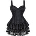 Corset Dress Corset Top Skirt Burlesque Costumes for Women Halloween Costume