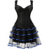 Corset Dress Corset Top Skirt Burlesque Costumes for Women Halloween Costume