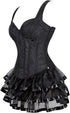 Corset Dress Corset Top Skirt Burlesque Costumes for Women Halloween Costume