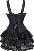 Corset Dress Corset Top Skirt Burlesque Costumes for Women Halloween Costume