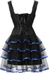 Corset Dress Corset Top Skirt Burlesque Costumes for Women Halloween Costume