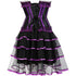 Corset Skirt Set Moulin Rouge Saloon Girl Costume Clubwear