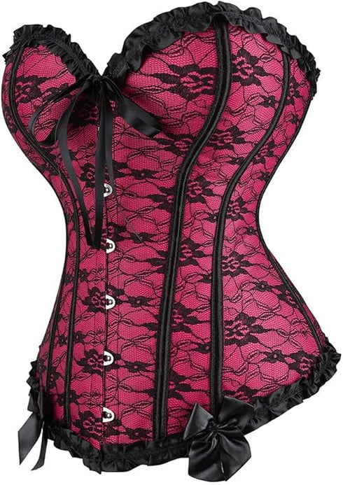Corsets For Vampire Costume Bustier Corset Burlesque Moulin Rouge Costumes