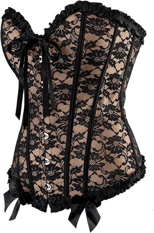 Corsets For Vampire Costume Bustier Corset Burlesque Moulin Rouge Costumes