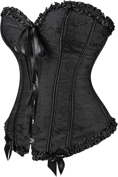 Corsets For Vampire Costume Bustier Corset Burlesque Moulin Rouge Costumes