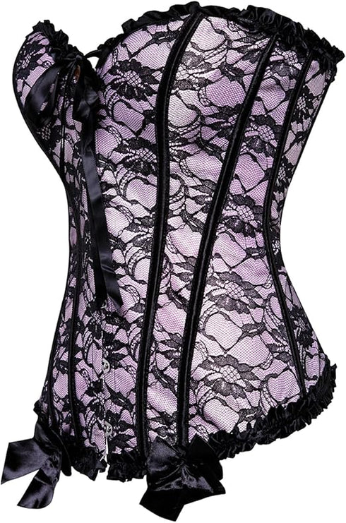Corsets For Vampire Costume Bustier Corset Burlesque Moulin Rouge Costumes