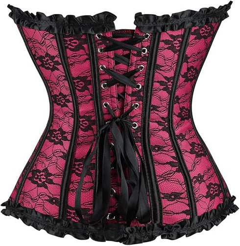 Corsets For Vampire Costume Bustier Corset Burlesque Moulin Rouge Costumes