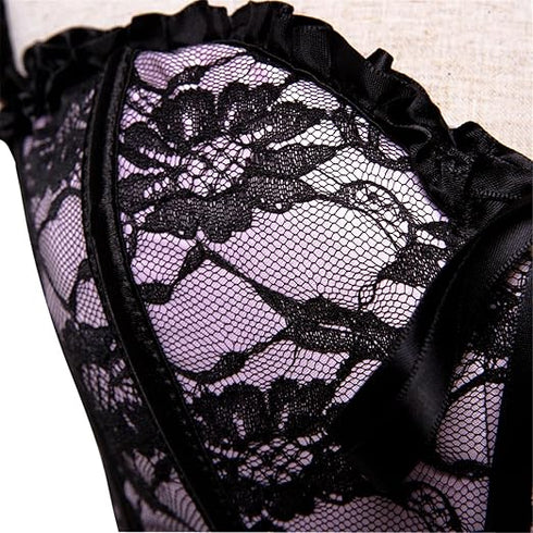 Corsets For Vampire Costume Bustier Corset Burlesque Moulin Rouge Costumes