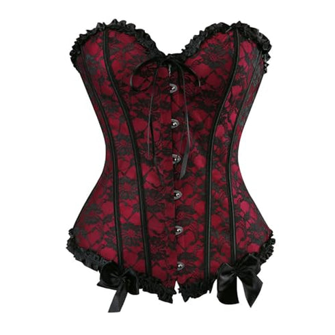 Corsets For Vampire Costume Bustier Corset Burlesque Moulin Rouge Costumes