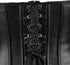 Corsets for Women Plus Size Faux Leather Steampunk Corset Top Zipper Bustier