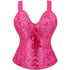 Corsets for Women Steampunk Gothic Shoulder Straps Tank Corsets Victorian Bustier Top