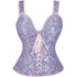 Corsets for Women Steampunk Gothic Shoulder Straps Tank Corsets Victorian Bustier Top