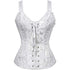 Corsets for Women Steampunk Gothic Shoulder Straps Tank Corsets Victorian Bustier Top