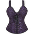 Corsets for Women Steampunk Gothic Shoulder Straps Tank Corsets Victorian Bustier Top