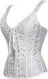 Corsets for Women Steampunk Gothic Shoulder Straps Tank Corsets Victorian Bustier Top