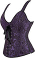 Corsets for Women Steampunk Gothic Shoulder Straps Tank Corsets Victorian Bustier Top